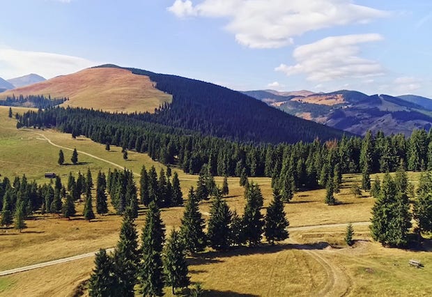Landschaftsbild Rodnagebirge